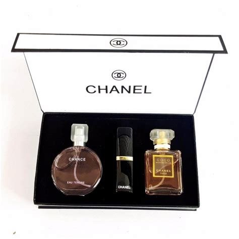 coco noir chanel gift set|Chanel fragrance sampler set.